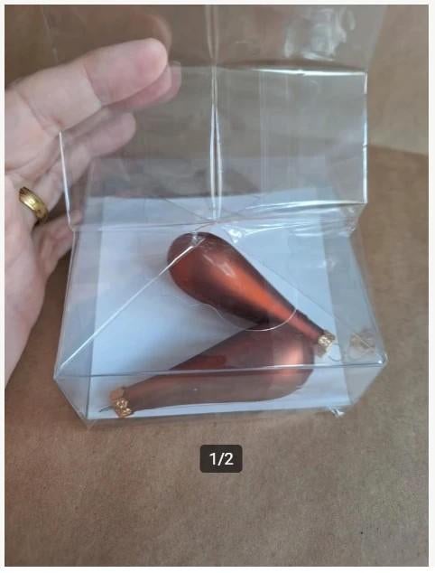 Roestbruine druppels h, Onbekend, Ophalen of Verzenden, Zo goed als nieuw, Losse verkoop