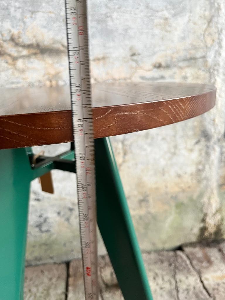 Rotor ‘O’ tafel| groen frame | donker blad (20 op voorraad), Zakelijke goederen, Ophalen of Verzenden, Nieuw in verpakking, Meubilair