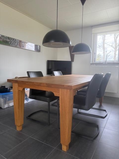 tafels, Ophalen, 100 tot 150 cm, Eikenhout, 200 cm of meer
