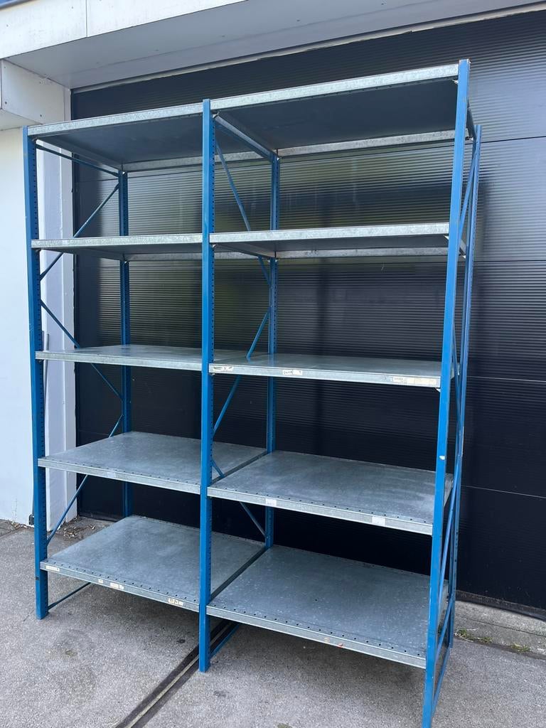 Nedcon stelling legbordstelling stellingen stellingkast kast, Ophalen of Verzenden, Gebruikt