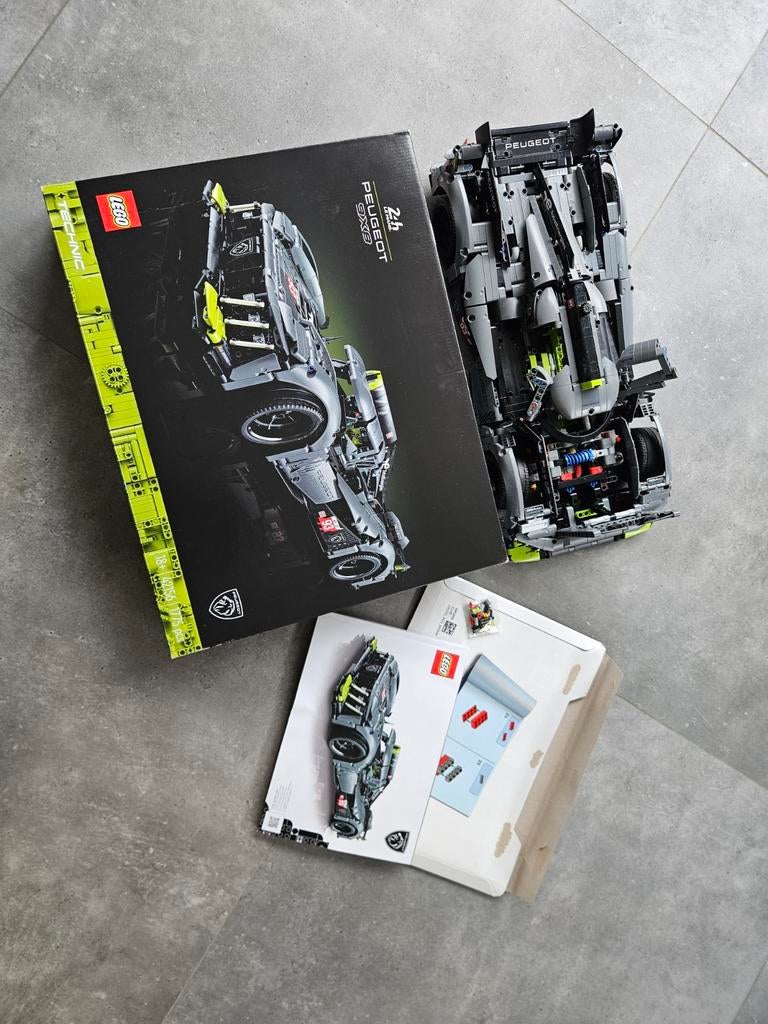 Peugeot 24h Le Mans, Ophalen of Verzenden, Zo goed als nieuw, Complete set, Lego