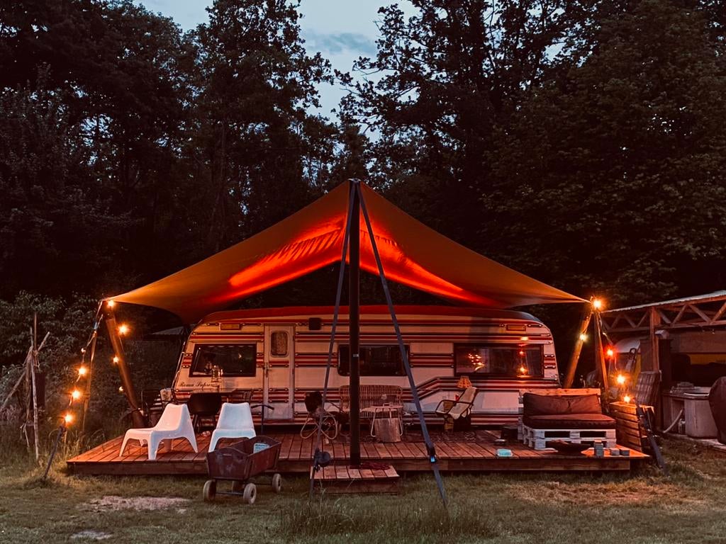 Unieke plek voor max. 5p op camping De Lievelinge