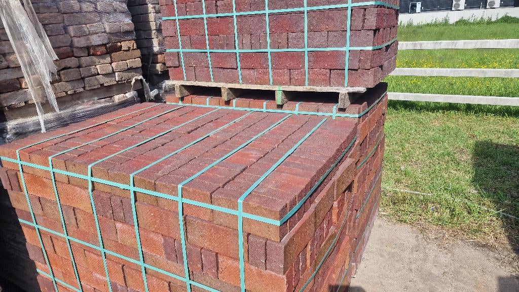 Aanbieding nieuwe gebakken walen in 3 kleuren, Tuin en Terras, Ophalen, Overige materialen, Klinkers, Nieuw