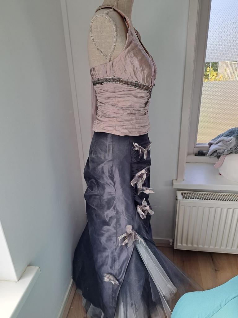 Linea Raffaelli Jurk Maat 36/38, Kleding | Dames, Gelegenheidskleding, Ophalen of Verzenden, Gedragen, Maat 36 (S), Galajurk