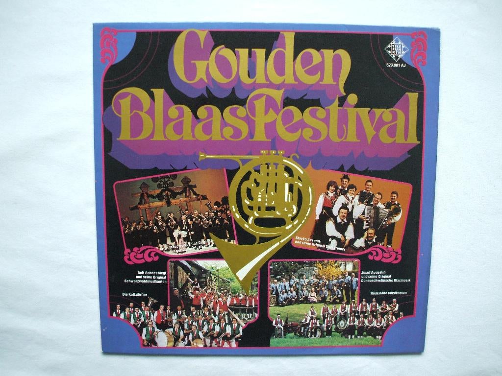 Gouden blaas festival LP, Cd's en Dvd's, Vinyl | Verzamelalbums, Ophalen of Verzenden, Gebruikt, 12 inch, Nederlandstalig
