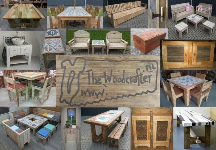 Maatwerk unieke tuinmeubelen, Ophalen, Meer dan 8 zitplaatsen, Nieuw, Tuinset