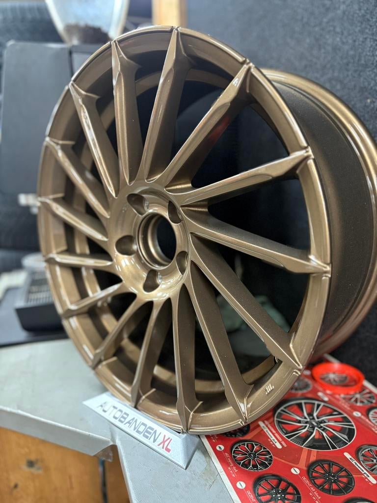 18 inch 5x112 Audi VW Seat Skoda Mercedes vossen look axl091, Auto-onderdelen, Banden en Velgen, 18 inch, Velg(en), Verzenden