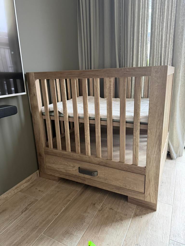 Kidsmill brent oldwood box playpen, Ophalen, Zo goed als nieuw, Boxkleed