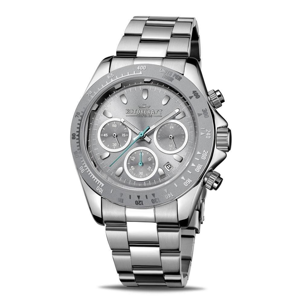 Herenhorloge van Rotorcraft (Cargo RC2712), Ophalen, Zo goed als nieuw, Staal, Overige merken