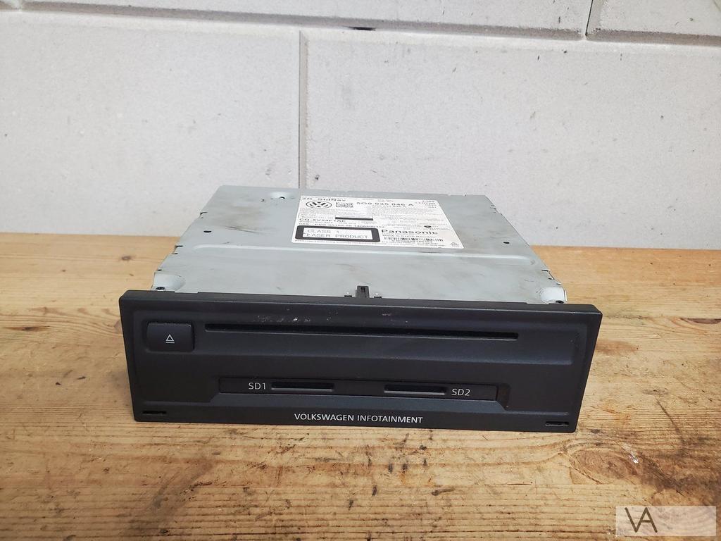 VW Golf 7 2012 - 2017 navigatie radio module 5g0035846a €200, Auto-onderdelen, Gebruikt, -, Volkswagen, -
