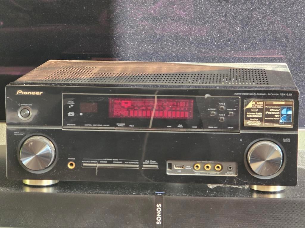 Pioneer vsx 920 receiver, Ophalen