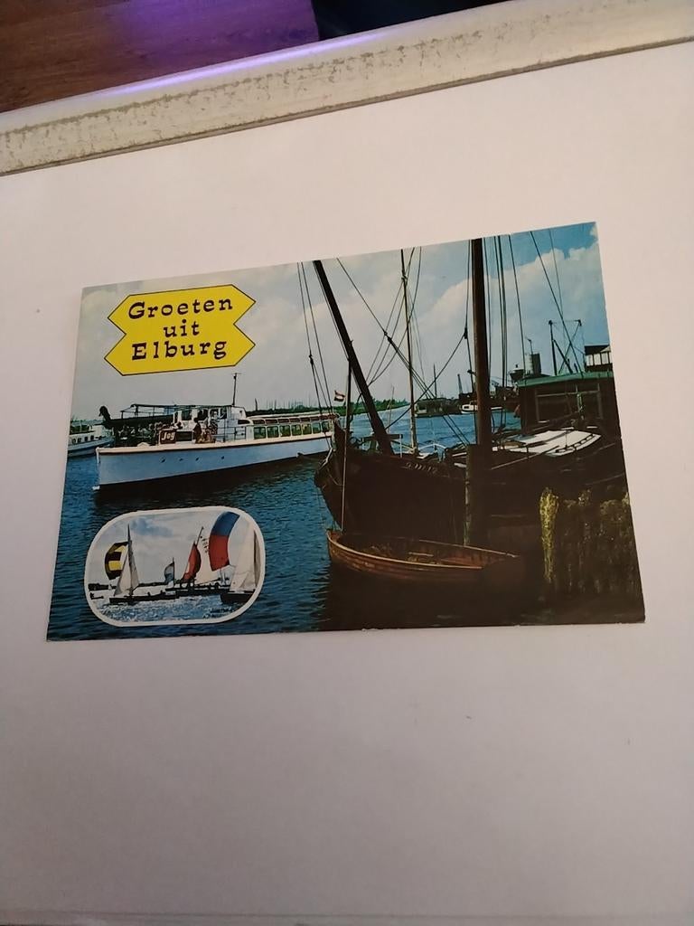 GROETEN UIT. ELBURG . 1977, Ophalen of Verzenden, 1960 tot 1980, Gelderland
