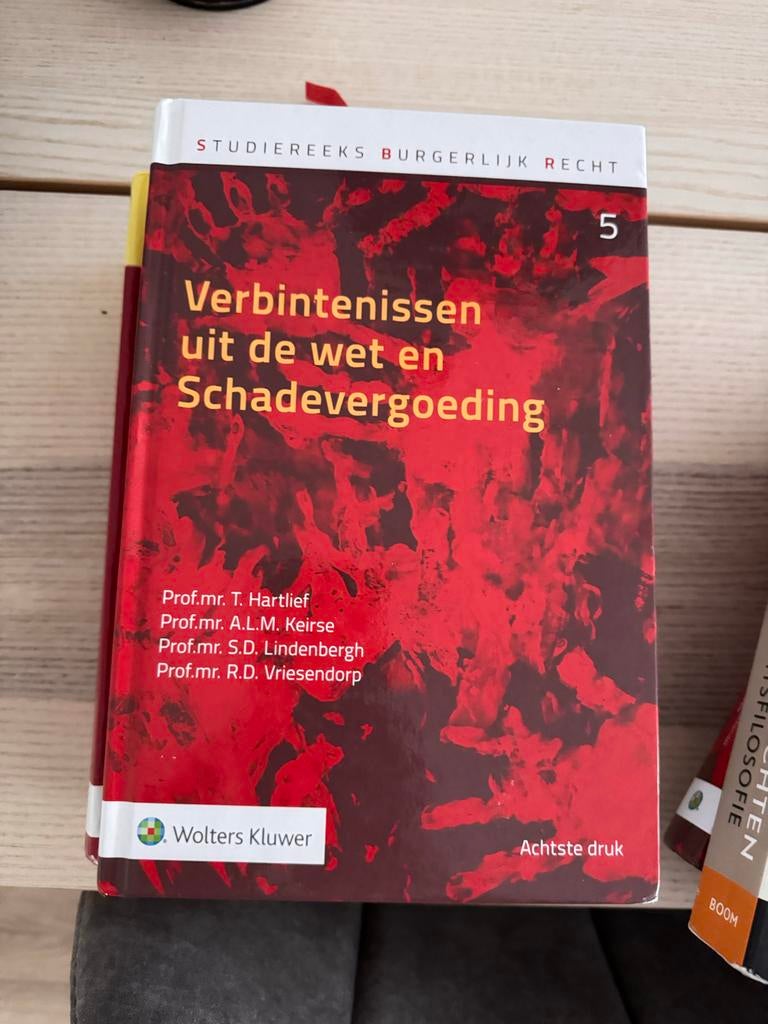 Verbintenissen uit de wet en schadevergoeding - 8e druk, Boeken, Studieboeken en Cursussen, Gelezen, WO, Alpha, Ophalen of Verzenden