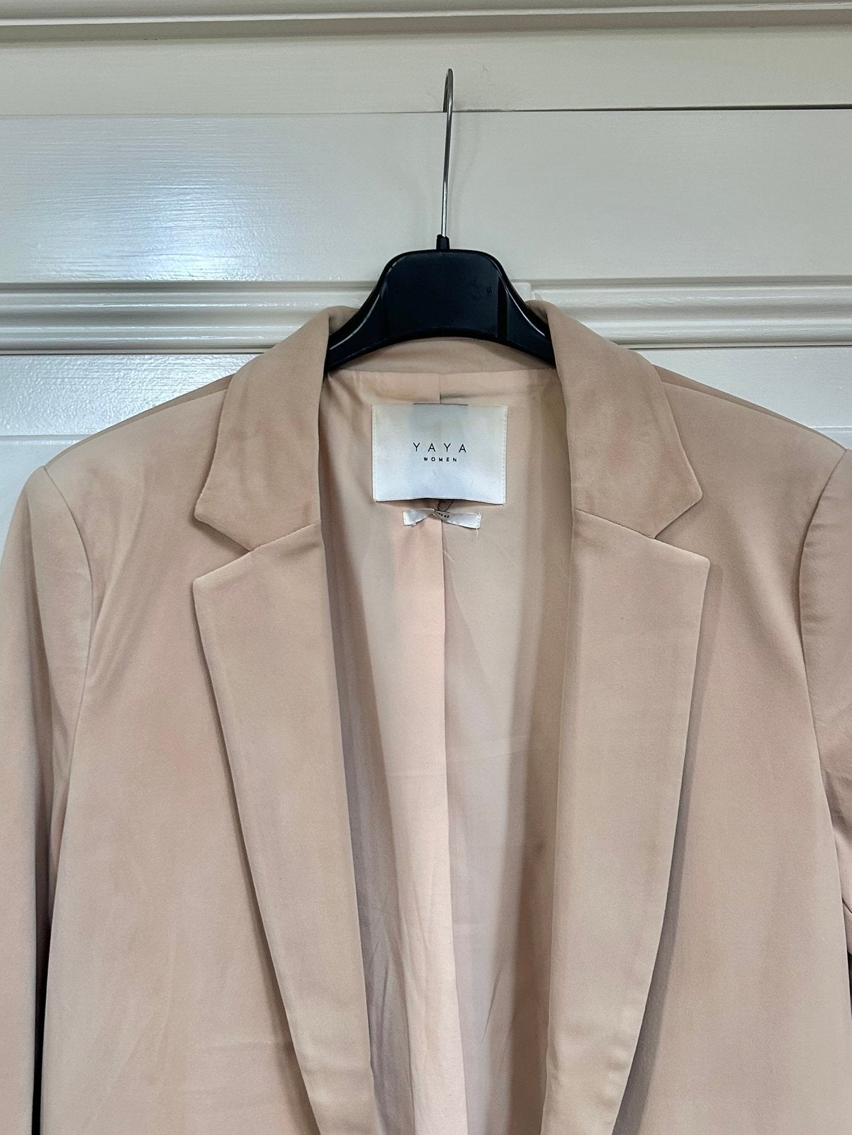 Yaya Woman verlours Nude jasje maat 40, Maat 38/40 (M), Beige, Ophalen of Verzenden, Zo goed als nieuw