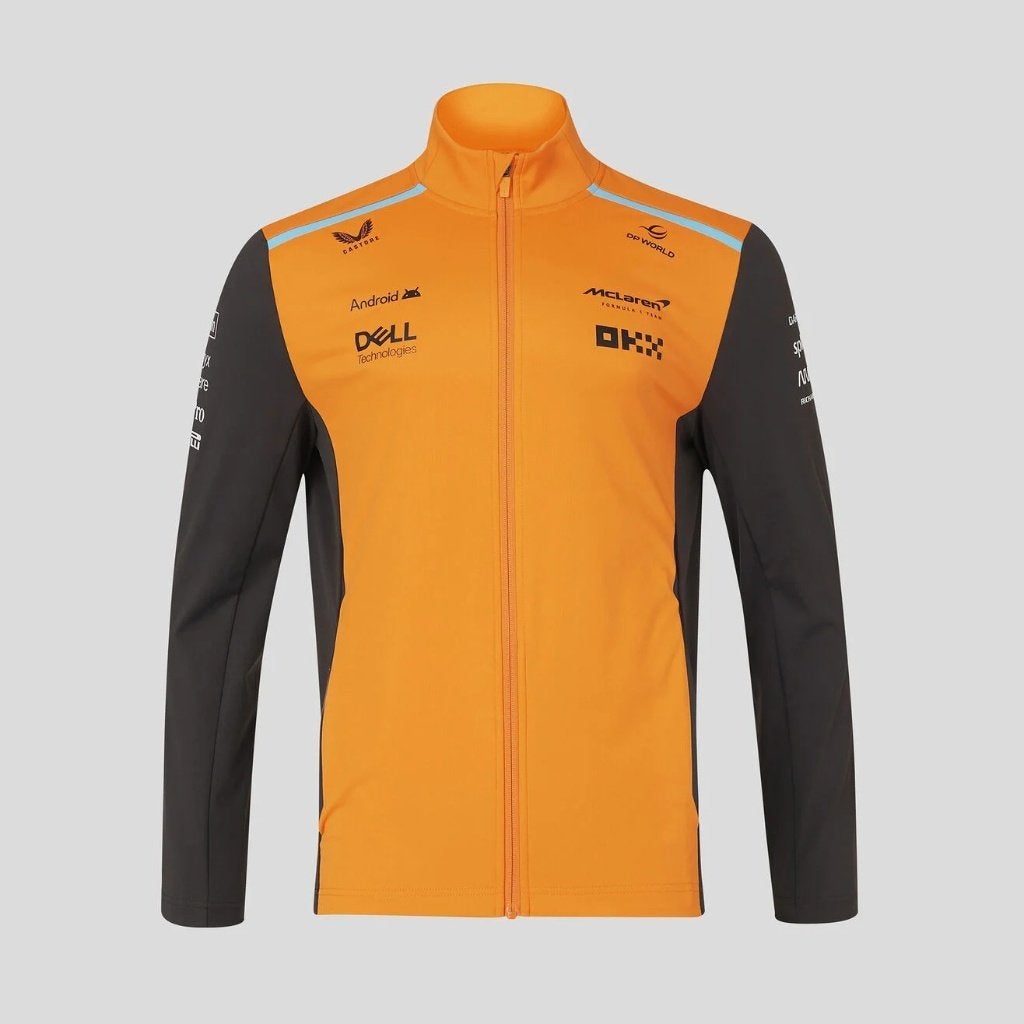 ✅ Mc Laren formule 1 jas soft shell XXL 2024, Ophalen, Nieuw, Overige maten, Oranje