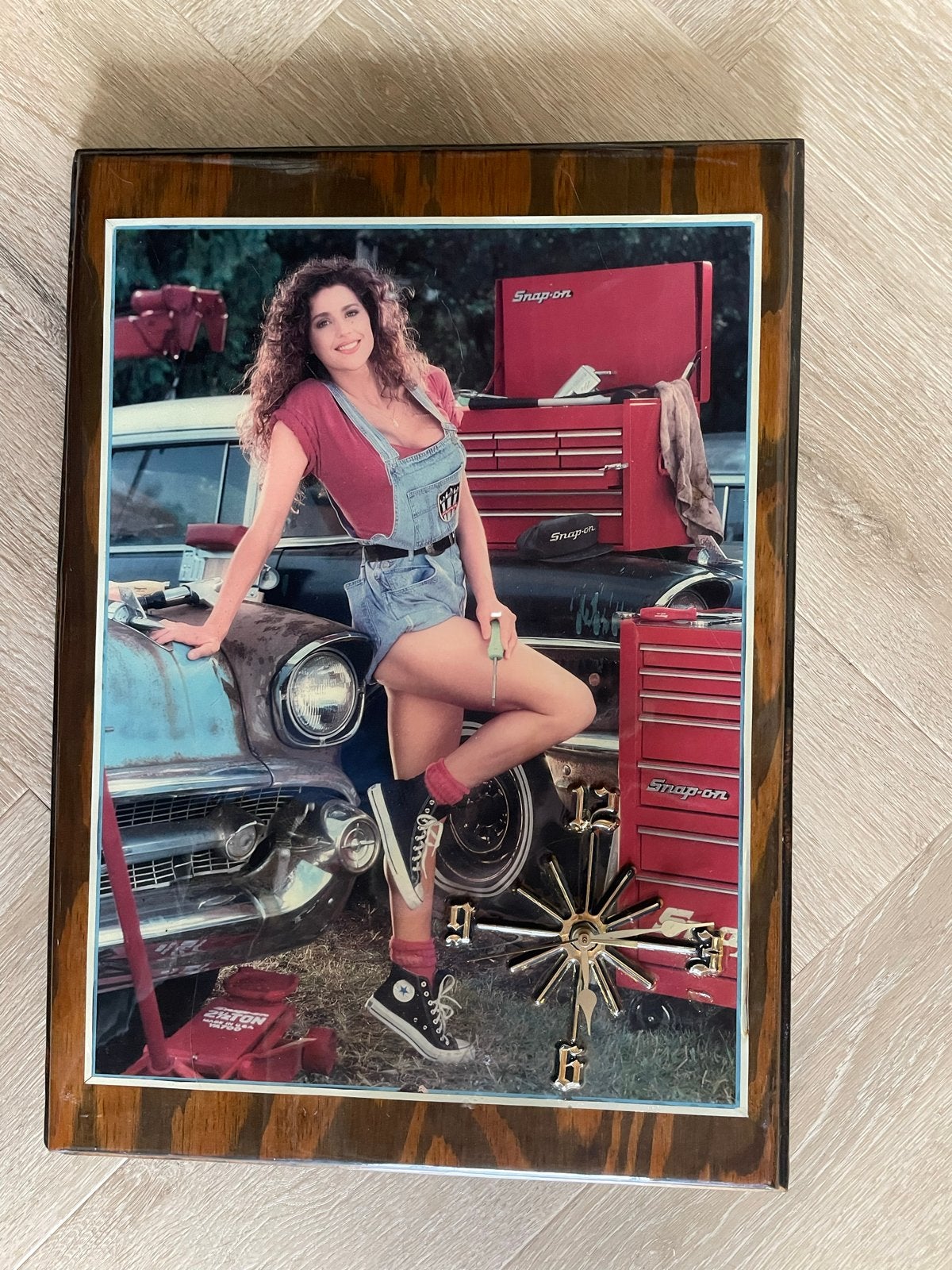 Snap-on Klok Collectors Item - Uniek Wanddecoratie, Ophalen of Verzenden