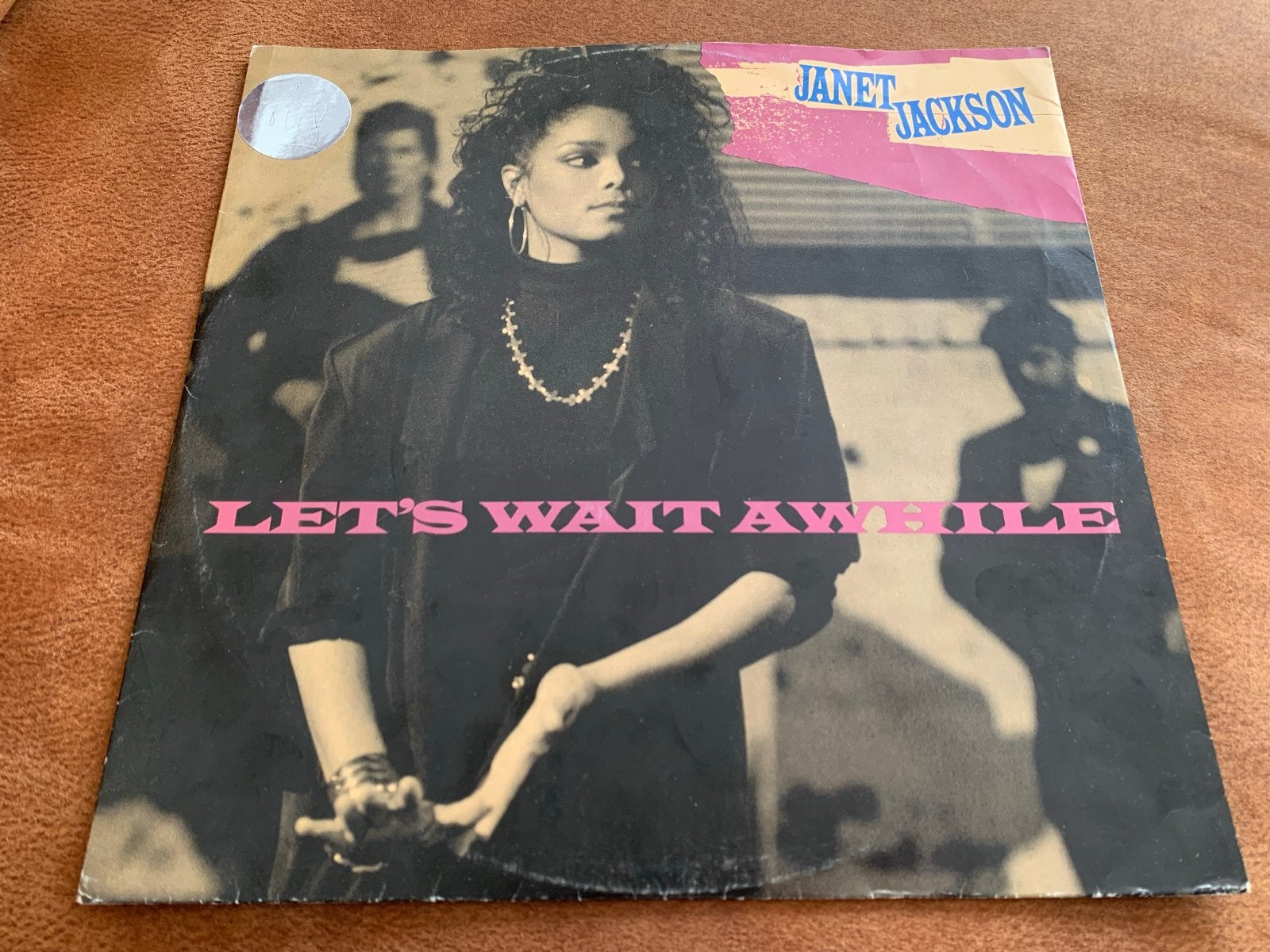 Janet Jackson - Let's Wait Awhile LP (1987), LP, Pop, Ophalen of Verzenden, Zo goed als nieuw