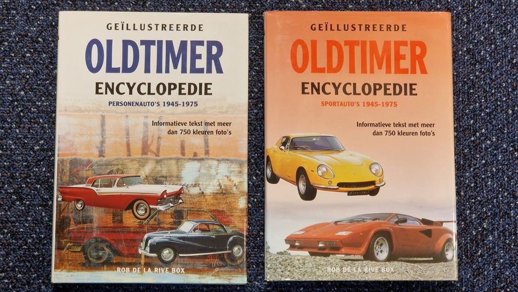 2x Oldtimer Encyclopedie 1945 - 1975, Boeken, Ophalen of Verzenden, Zo goed als nieuw, Algemeen