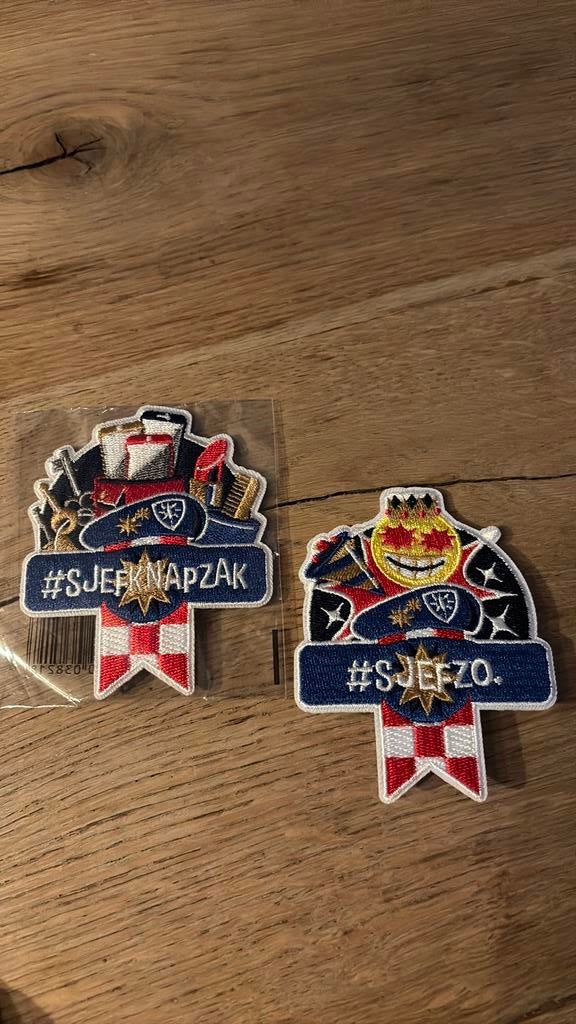 Bavaria embleem oeteldonk, Verzenden, Zo goed als nieuw, Carnaval
