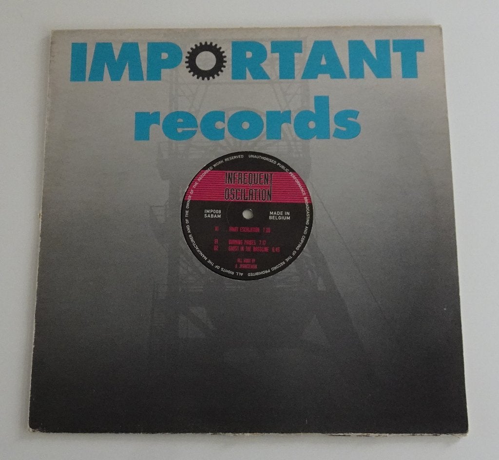 Infrequent Oscilation - Hihat Escalation - Hard Trance 1994, Cd's en Dvd's, Vinyl | Dance en House, Ophalen, Zo goed als nieuw