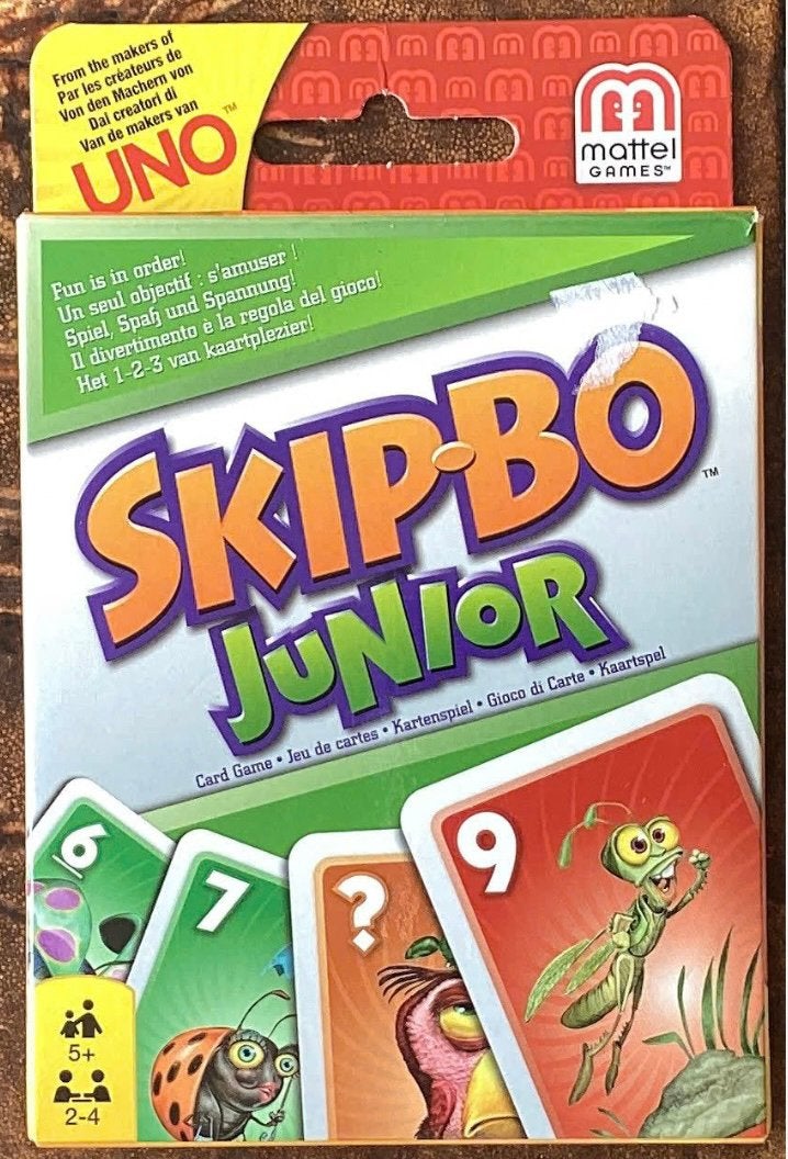 Skipbo junior, Hobby en Vrije tijd, Ophalen of Verzenden, Zo goed als nieuw