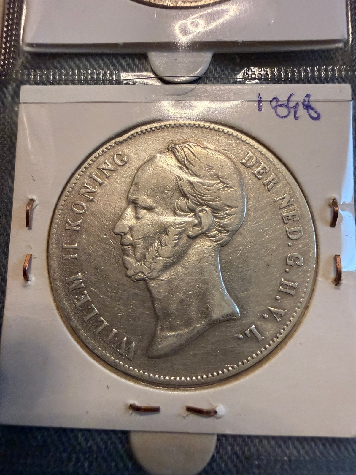 Willem II 1848 rijksdaalder, Postzegels en Munten, Munten | Nederland, Zilver, Ophalen of Verzenden, Losse munt, 2½ gulden