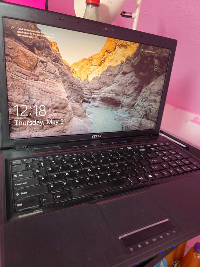 MSI GP60 2PE, 816 GB, Gebruikt, Met videokaart, 2 tot 3 Ghz