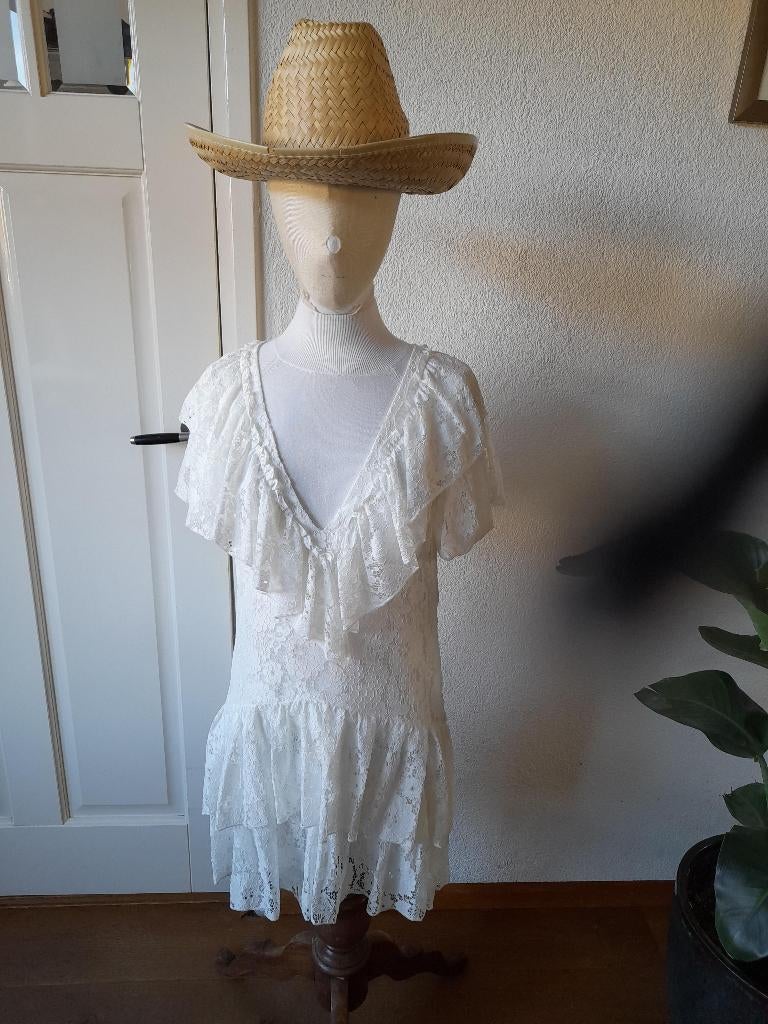 Verkleedkleren: Western jurk, Cowgirl met hoed maat M nieuw, Maat 38/40 (M), Ophalen of Verzenden, Kleding, Overige thema's