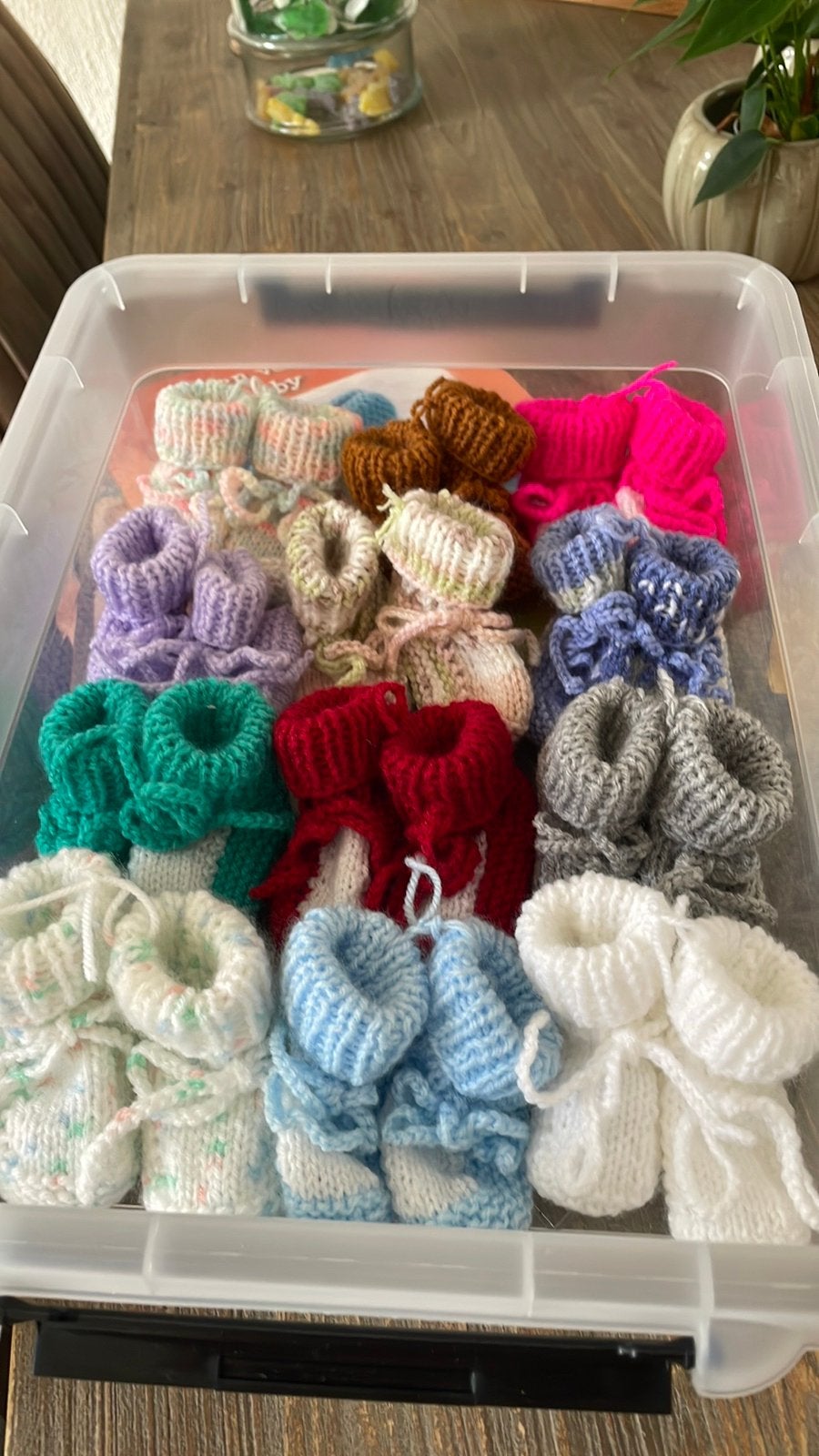 Babyslofjes per set, Kinderen en Baby's, Babykleding | Schoentjes en Sokjes, Ophalen, Zo goed als nieuw, Jongetje of Meisje, Slofjes