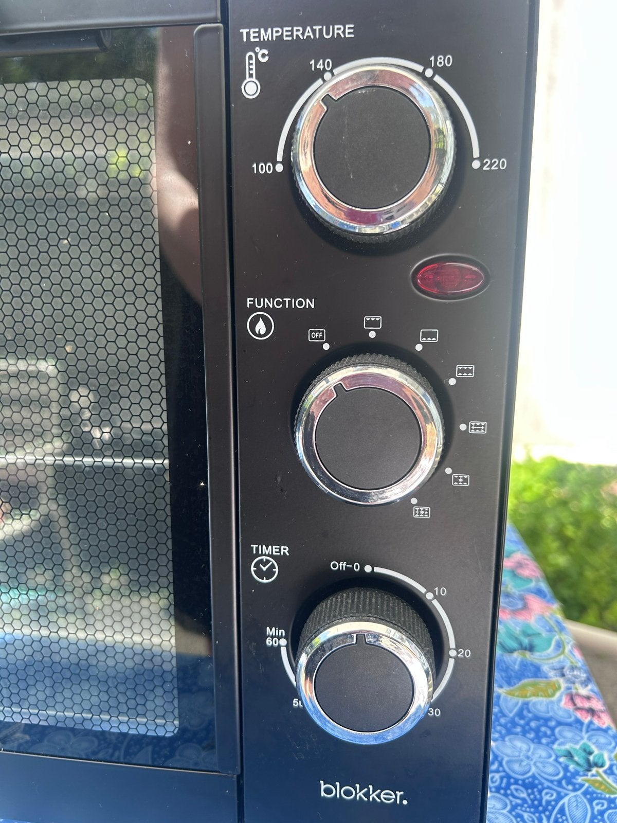 Blokker electrische Mini-oven - in nieuwstaat ;), Witgoed en Apparatuur, Ovens, Ophalen, Minder dan 45 cm, Hete lucht, Oven met grill