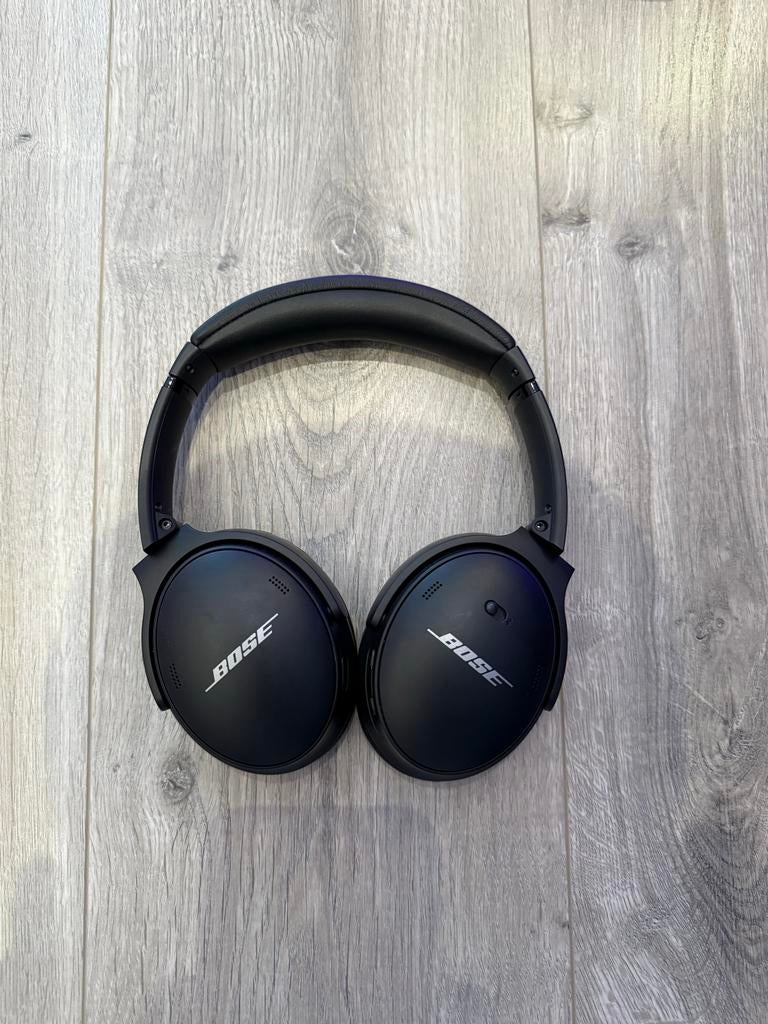 Bose QuietComfort 45 Zwart - Draadloze Noise-Cancelling Kopt, Ophalen of Verzenden, Zo goed als nieuw, Overige merken, Draadloos