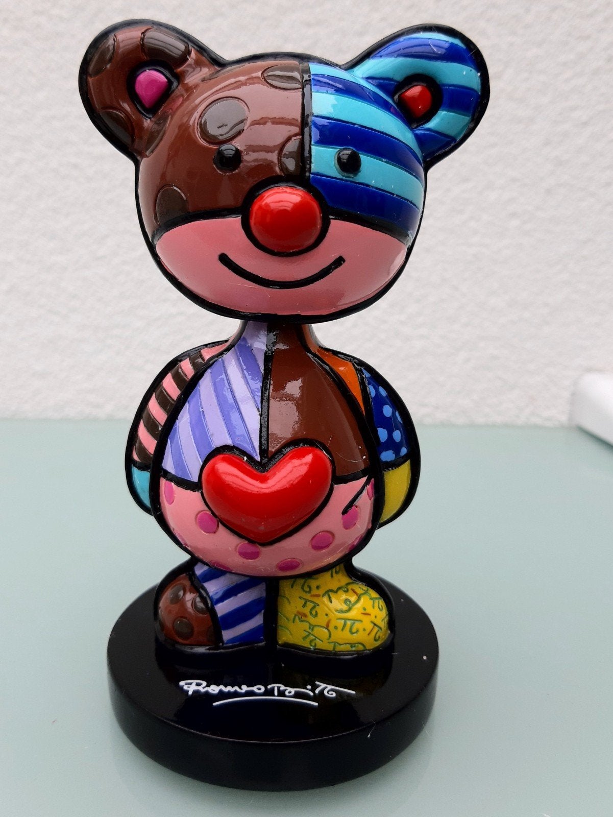Romero Britto Bobble-Head Teddy Bear, Verzamelen, Ophalen of Verzenden, Nieuw