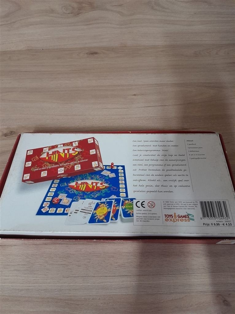 Hints - s3568, Verzenden, Zo goed als nieuw