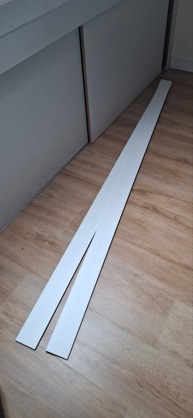 Witte plint - MDF - Nieuw, Ophalen, Nieuw, Mdf, 250 cm of meer