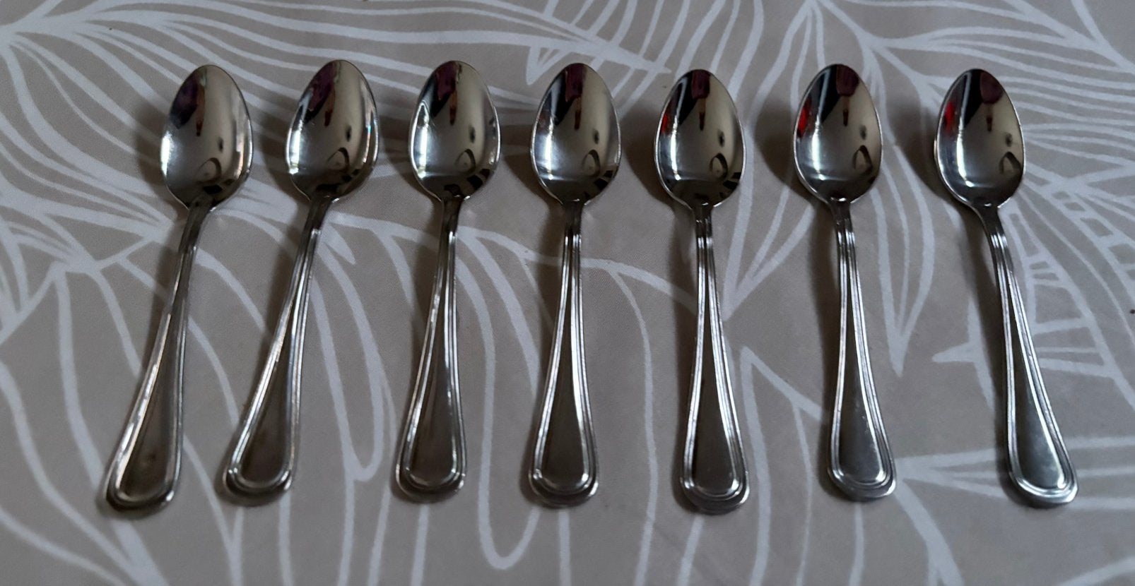 Vintage Koffielepels Williams & Roberts 18/10, Ophalen of Verzenden, Zo goed als nieuw, Rvs of Chroom
