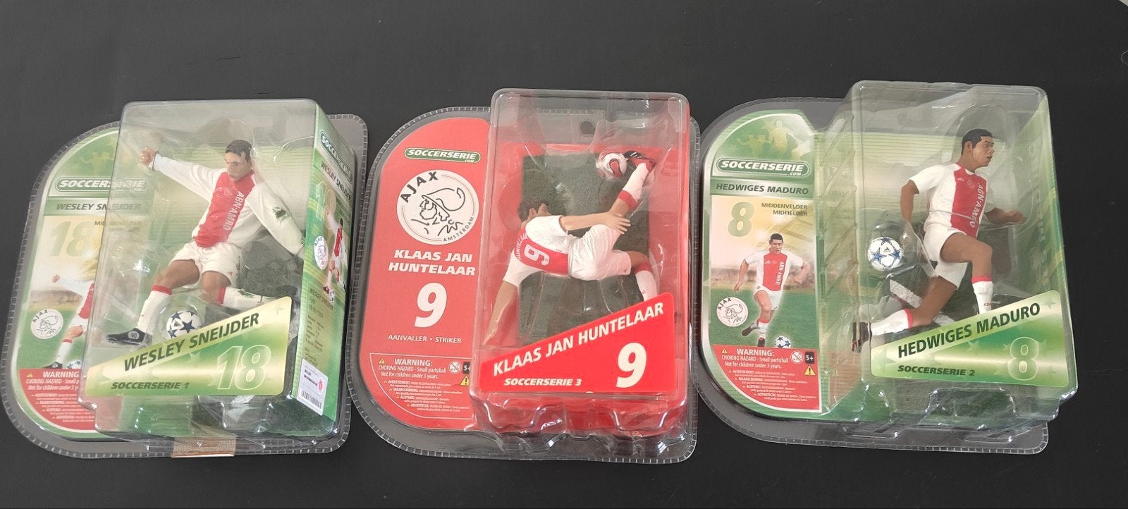 Soccerserie Ajax figuren Huntelaar, Sneijder & Maduro, Ophalen of Verzenden, Nieuw