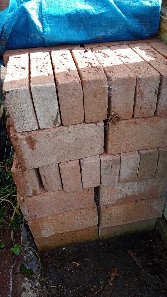 Gebruikte bakstenen voor diverse projecten, Doe-het-zelf en Verbouw, Ophalen, Gebruikt, Bakstenen