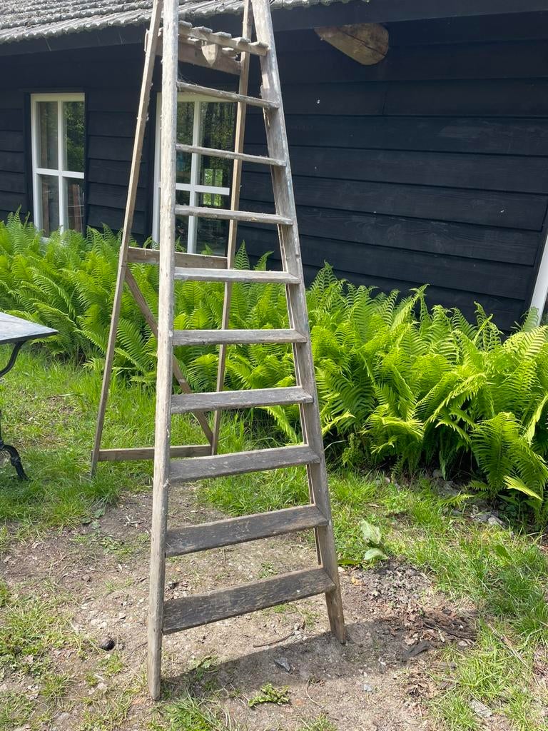 Trap hout vintage, Ophalen