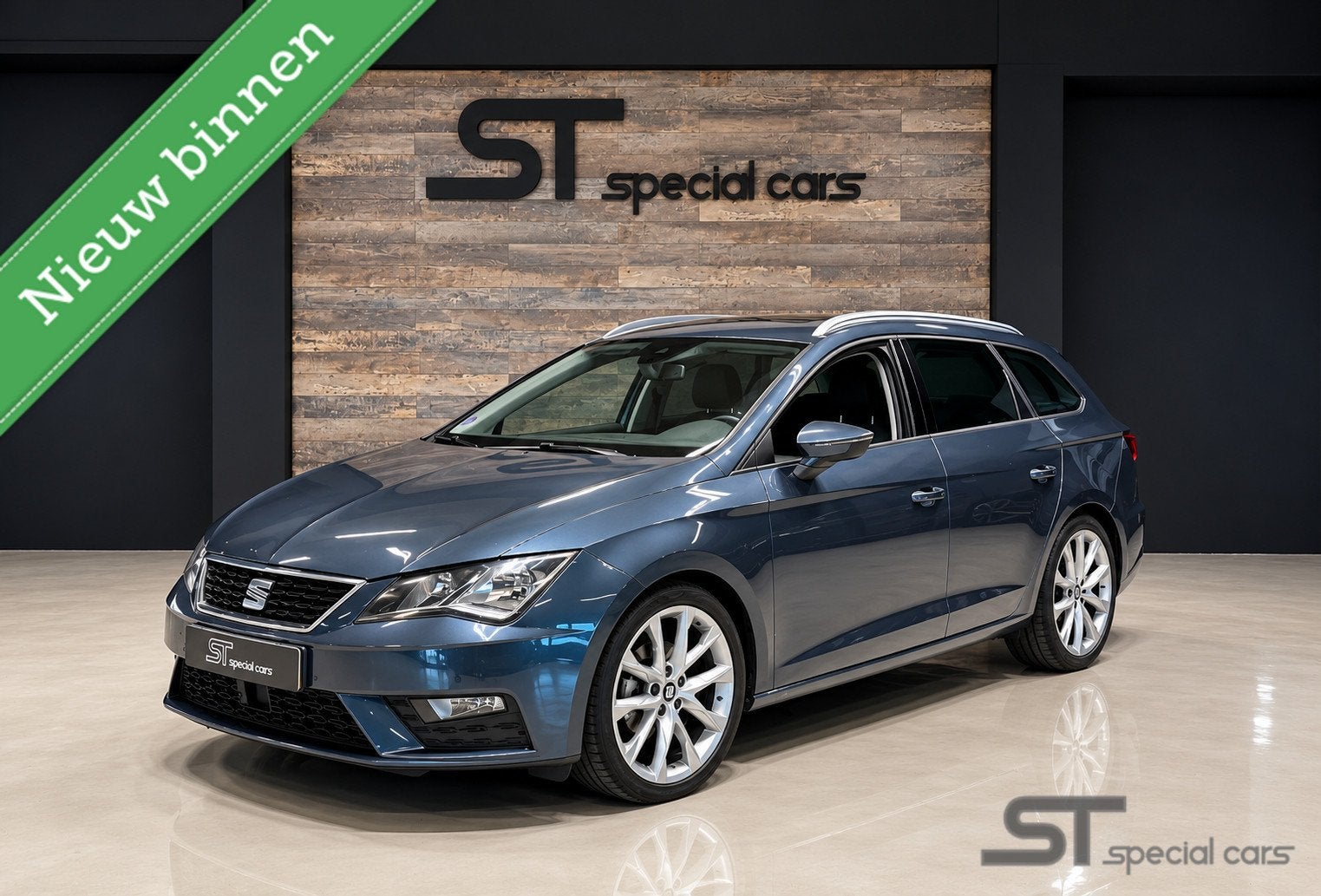 Seat Leon ST 1.0 EcoTSI Style Intense|Virtual|Trekhaak|18 in, Auto's, Gebruikt, Euro 6, Met garantie (alle), Leon