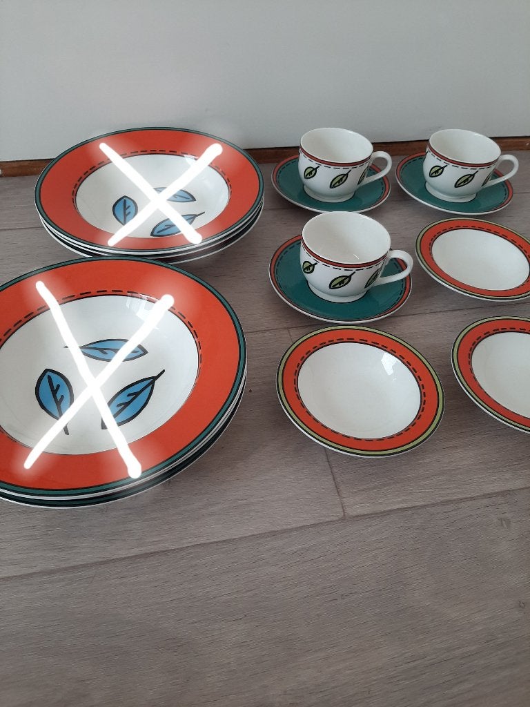 Villeroy & Boch Citta & Campagna NOVI servies onderdelen, Ophalen, Gebruikt, Bord(en), Overige stijlen