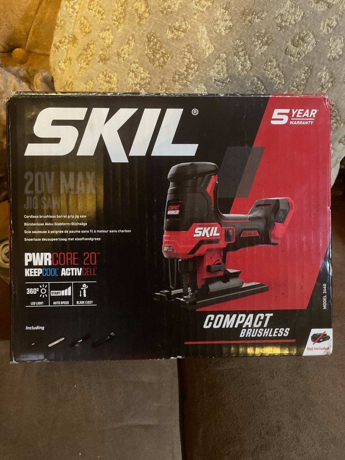SKIL 20V MAX Decoupeerzaag - Compact & Borstelloos, Decoupeerzaag, Nieuw, 600 tot 1200 watt, Ophalen of Verzenden