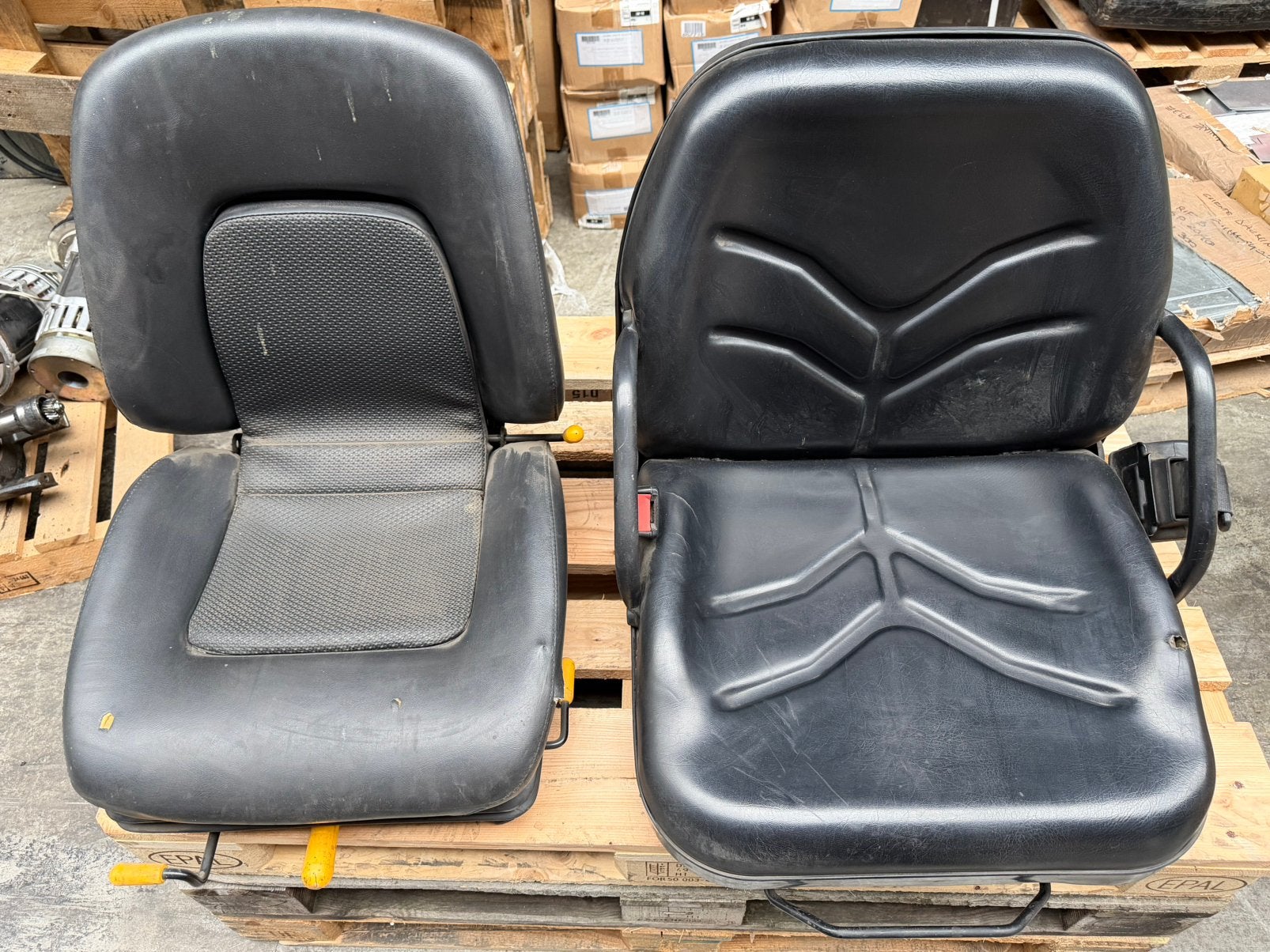 Heftruck stoelen trekker tracktor, Ophalen, Gebruikt