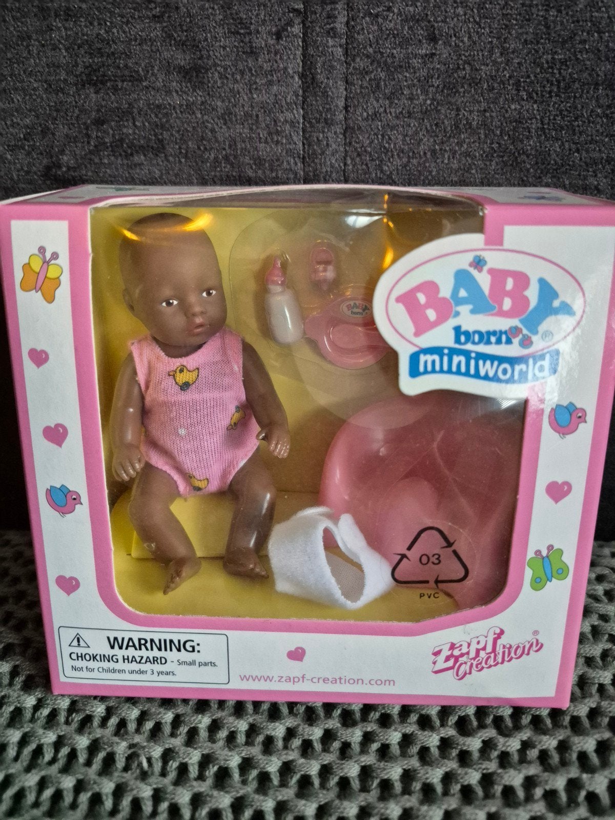 BABY born miniworld Babypop met accessoires, Kinderen en Baby's, Ophalen of Verzenden, Nieuw, Babypop