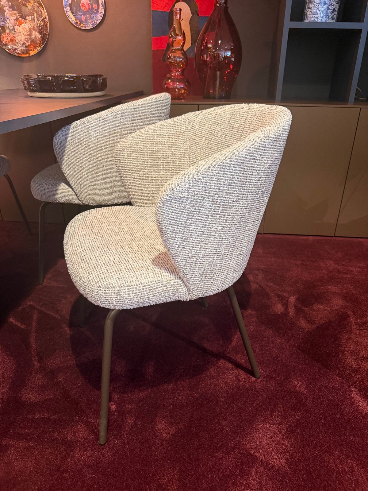 4 Eetkamerstoelen Cartel Living Mesa, Huis en Inrichting, Stoelen, Ophalen, Overige kleuren, Nieuw, Vier