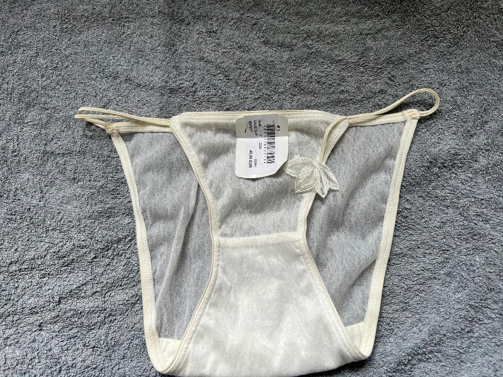 Aubade lage slip maat 36 kleur ecru, Aubade, Verzenden, Geel, Slip