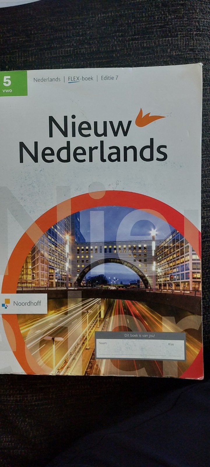 Nieuw Nederlands 5 VWO, Nordhoff 2024., Boeken, Ophalen, Nieuw, VWO, Nederlands