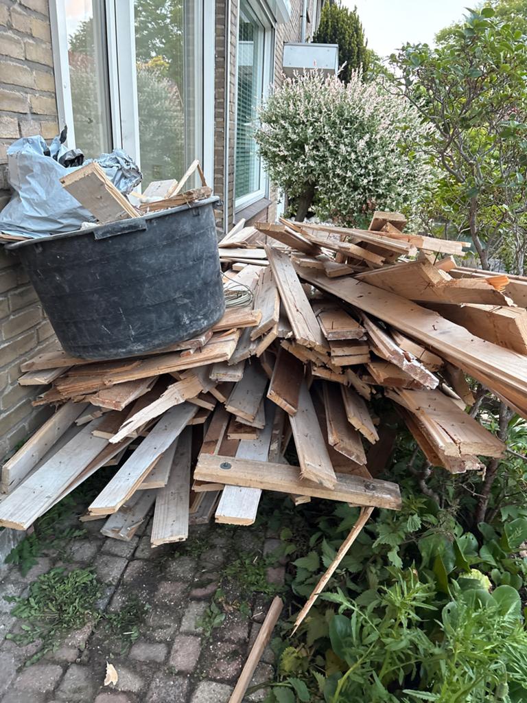 Gratis hout! Snel ophalen! Wijchen Noord, Minder dan 3 m³, Ophalen, Overige houtsoorten
