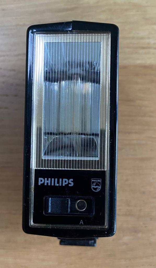 Philips Flash 16 BC - Vintage Camera Flitser, Ophalen of Verzenden, Gebruikt, Overige merken