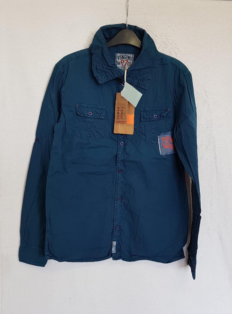 Geweldige VINGINO blouse Laurens met kraag mt 16/176., Verzenden, Overhemd of Blouse, Nieuw, Vingino