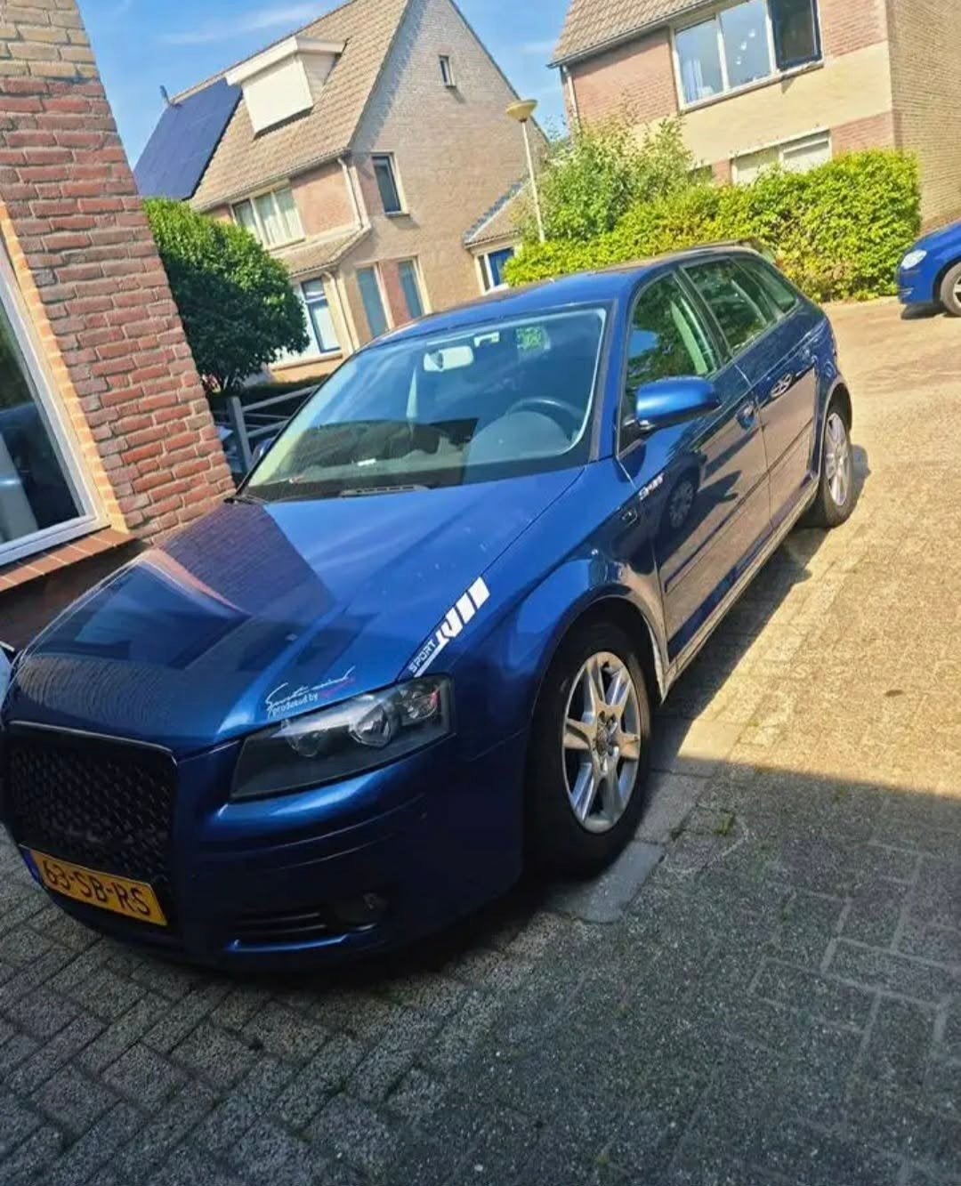 Audi A3 2.0 Sportback 147KW Tfsi Quattro 2005 Blauw, Auto's, Audi, 4 cilinders, 1984 cc, Blauw, 1445 kg